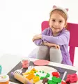 ChildGen Vegaaninen myrkytön Muovailuvaha pastel wauva - Sormivärit ja muovailuvahat - 00601112 - 2