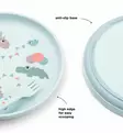 Done by Deer lasten astiasetti ruokailusetti ruokailuvÃ¤lineet wauva - Lasten kulhot ja lautaset - 1546102 - 7