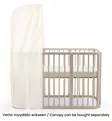 Stokke Nighti Verhotanko Pinnasänkyyn vanilla white wauva - Pinnasängyt ja kehdot - 721902 - 2