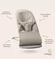 Baby björn bouncer bliss sitteri vaalean beige wauva - Sitterit ja keinut - 006032 - 8