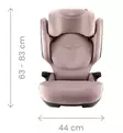 Britax Kidfix Pro M Turvavyöistuin Style dusty rose wauva - Turvavyöistuimet lapselle - 2000040922 - 6