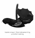 cybex cloud s i-size turvakaukalo makuuasennolla wauva - ISOFIX turvakaukalot - 526002182 - 12