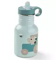 Done by Deer Lasten metallinen pillipullo, 350 ml tiny farm blue wauva - Lasten mukit, nokkamukit ja pillimukit - 1011612 - 2