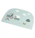 Done by Deer Silikoninen Ruokailualusta tiny farm blue wauva - Ruokailualustat - 1069212 - 3