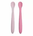 wauva, mylo, silikonilusikat, pink peony - Lasten ensilusikat ja aterimet - 6430071044612 - 1