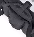 Sebra Kannettava Unipesä/Kantokassi 3-in-1 dark grey melange wauva - Unipesät, unipussit ja kapalot - 101630012 - 14