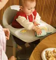 Stokke Clikk Bamboo Syöttötuoli white wauva - Syöttötuolit - 695802 - 17
