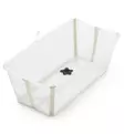 Stokke Flexi Bath Bundle Starttipaketti, Lasten kylpyamme + kylvetystuki sandy beige wauva - Vauvan kylvettäminen - 531512 - 3
