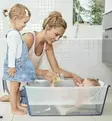 Stokke_Flexi_Bath_lasten_Kylpyamme_Transparent_Green_wauva - Vauvan kylvettäminen - 531912 - 8
