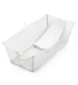 Stokke Flexi Bath XL Bundle Starttipaketti, Lasten kylpyamme + kylvetystuki sandy beige wauva - Vauvan kylvettäminen - 639612 - 1