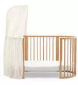 Stokke Katosverho Sleepi V3 Pinnasänkyyn birch beige wauva - Liinavaatteet ja suojat pinnasänkyyn - 599302 - 5