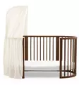 Stokke Katosverho Sleepi V3 Pinnasänkyyn birch beige wauva - Liinavaatteet ja suojat pinnasänkyyn - 599302 - 6