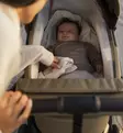 thule charm 2-in-1 yhdistelmävaunut lastenvaunut musta black wauva - Yhdistelmävaunut - 11500502 - 42