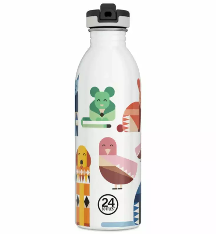 24bottles teräksinen juomapullo best friends wauva - Lasten mukit, nokkamukit ja pillimukit - 002052 - 1