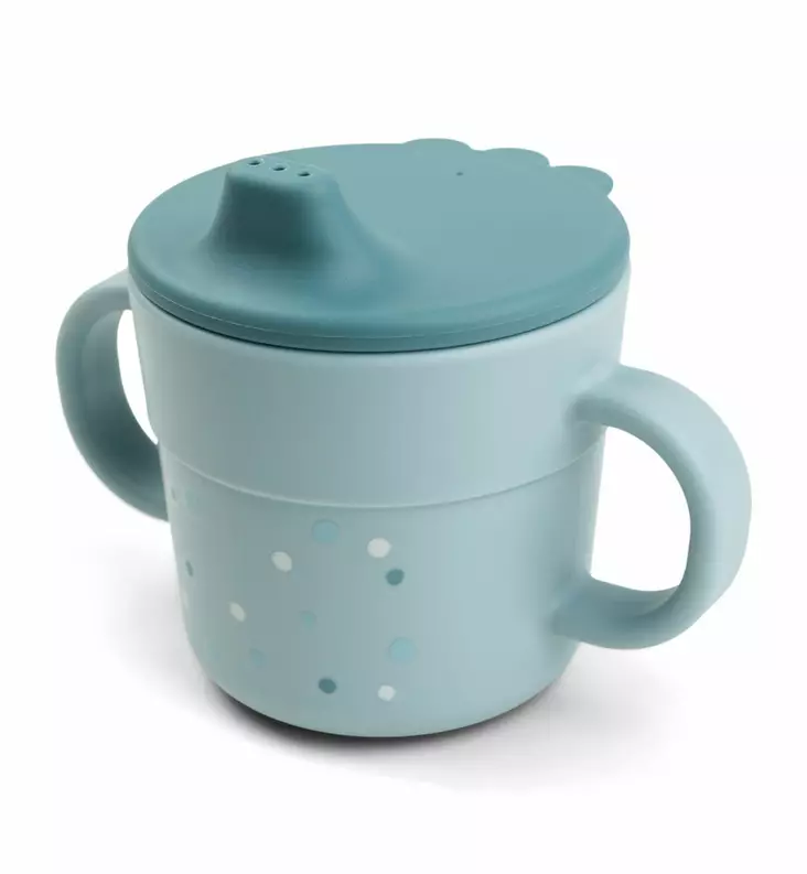 Done_by_Deer_nokkamuki_Foodie_Happy_Dots_Blue_wauva - Lasten mukit, nokkamukit ja pillimukit - 1936732 - 1