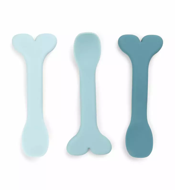 Done_by_Deer_vauvan_lusikka_sy=C3=B6tt=C3=B6lusikka_Wally_blue_wauva - Lasten ensilusikat ja aterimet - 1139532 - 1