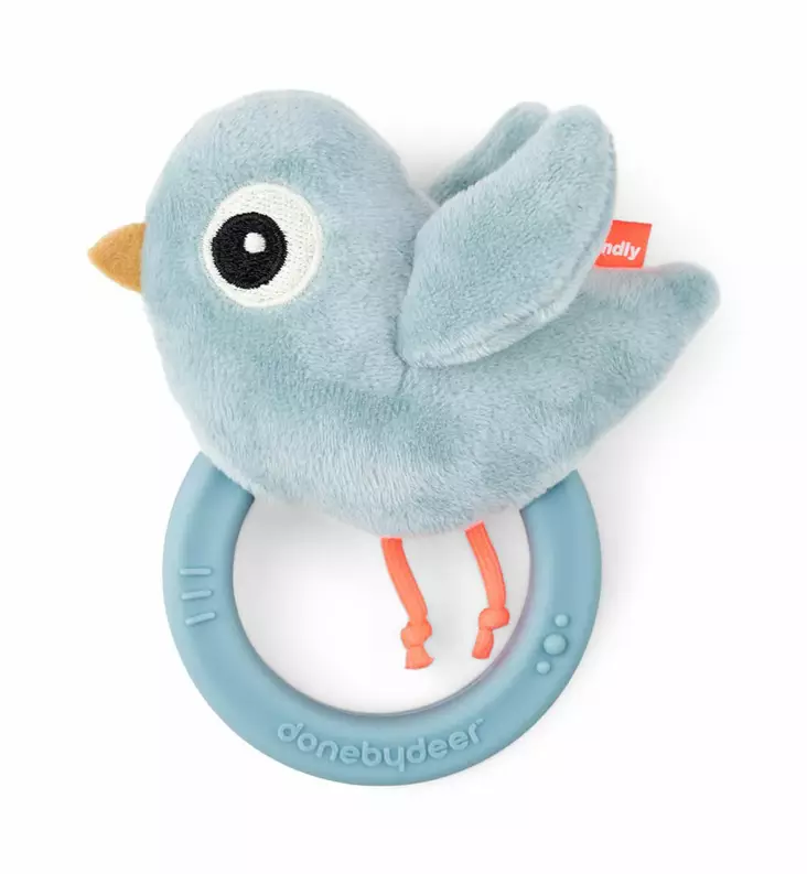 Done_by_deer_helistin_purulelu_birdee_blue_wauva - Pehmolelut ja helistimet - 4333912 - 1