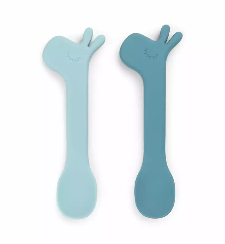 Done_by_Deer_lasten_silikoninen_lusikka_Lalee_Blue_wauva - Lasten ensilusikat ja aterimet - 1139402 - 1