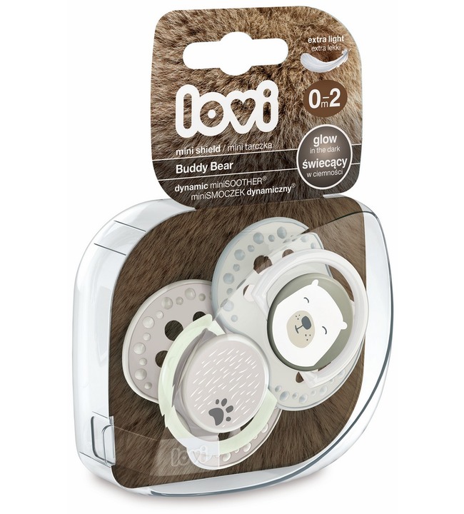 Lovi Dynaaminen tutti 0-2kk 2-pack - Tutit ja tuttinauhat - 22862 - 1