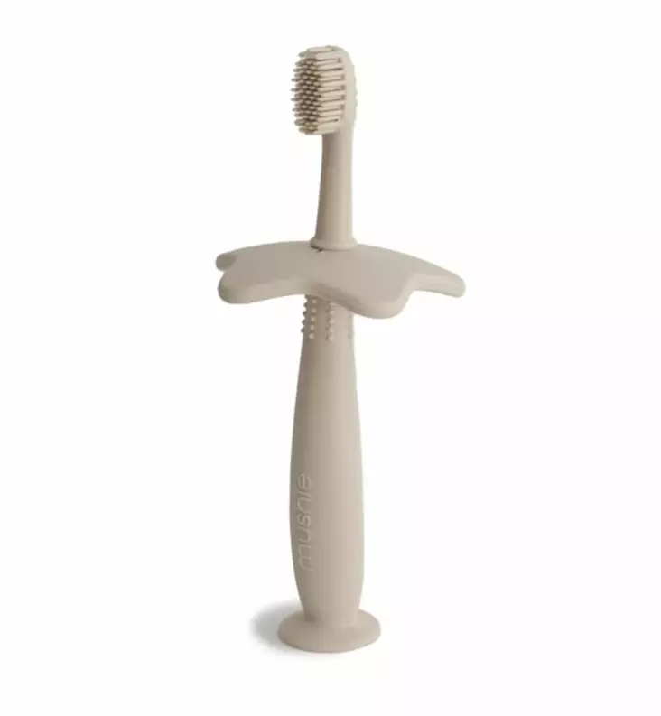 mushie_ensihammasharja_silikonia_wauva - Vauvan hygienia ja terveys - 2540182 - 1