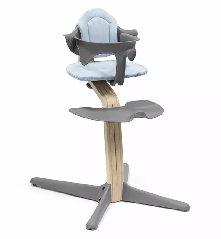 Stokke_Nomi_istuinpehmuste_sy=C3=B6tt=C3=B6tuoliin_GreyBlue_wauva - Syöttötuolien lisävarusteet - 625702 - 1