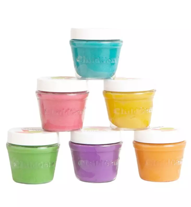 ChildGen Vegaaninen myrkytön Muovailuvaha pastel wauva - Sormivärit ja muovailuvahat - 00601112 - 1