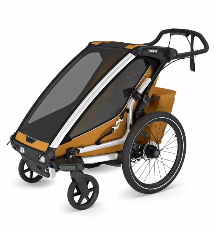 Thule Chariot Sport urheiluk=C3=A4rry py=C3=B6r=C3=A4vaunu singe wauva=
 - Urheilu- ja juoksurattaat - 10201032 - 1