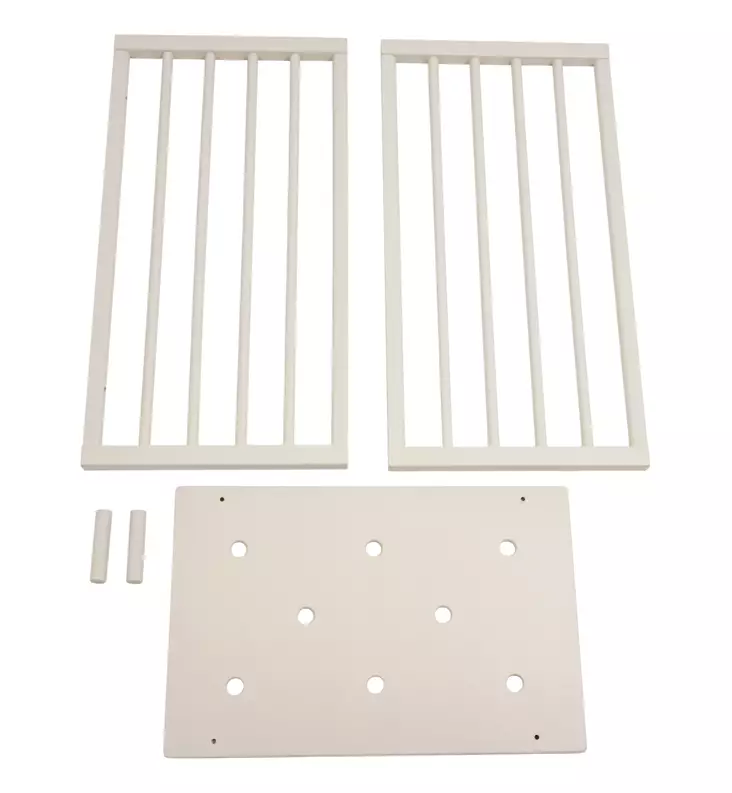Stokke Nighti Jatkopalat Mini Pinnasänkyyn vanilla white wauva - Pinnasängyt ja kehdot - 717902 - 1