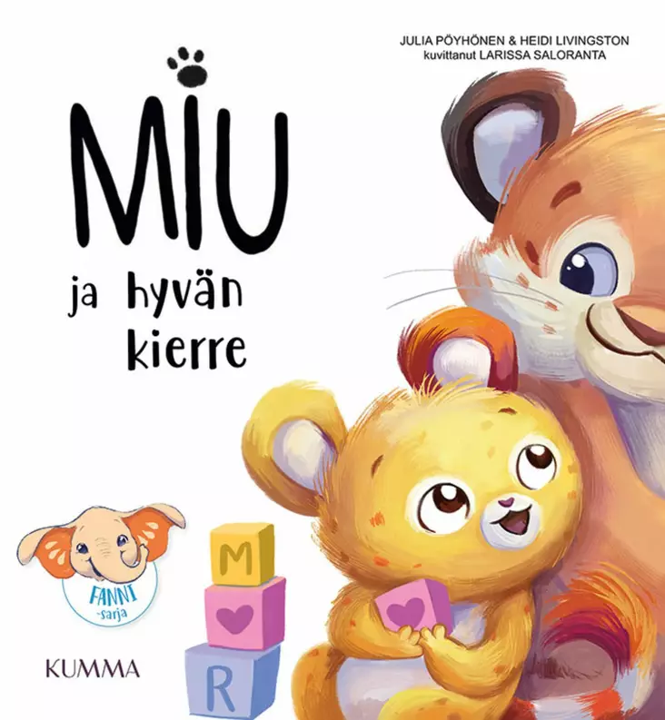 Kummakustannus miu ja hyvän kierre tunnetaitokirja wauva - Satukirjat - 9789523705012 - 1