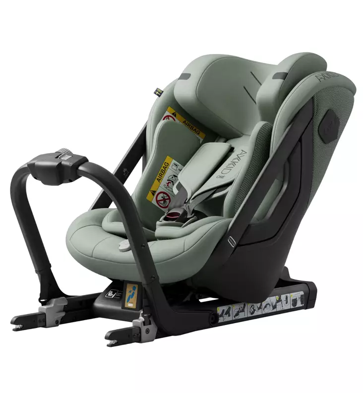 Axkid One3 selkä menosuuntaan turvaistuin wauva - ISOFIX turvaistuimet - 25110242 - 1