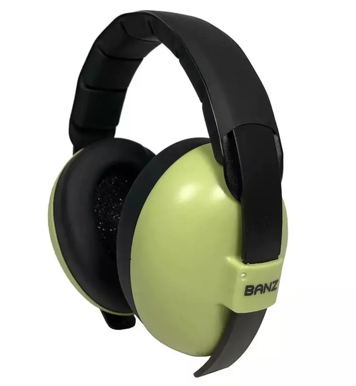 Banz kuulosuojaimet vauvalle lapselle leaf green wauva - Lasten kuulosuojaimet - 768502 - 1