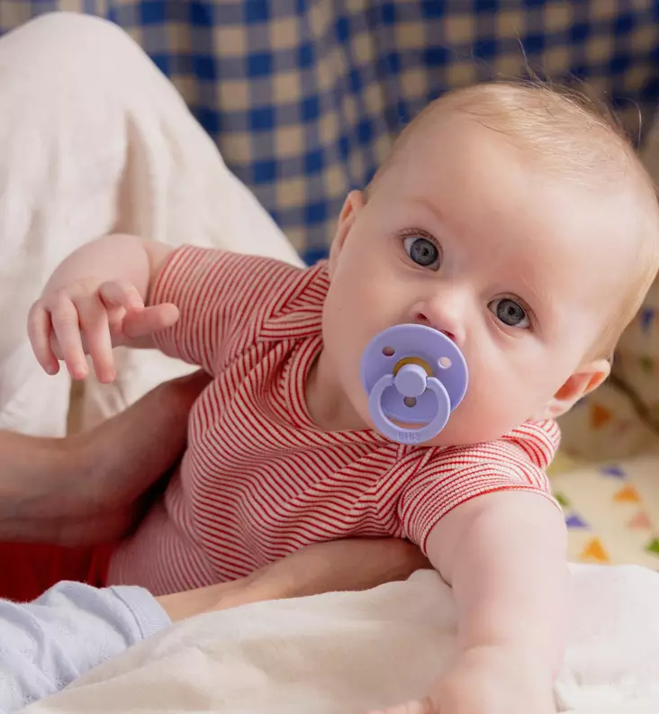 Bibs Colour Luonnonkumitutti 2-pack hush grape wauva - Tutit ja tuttinauhat - 110472 - 1