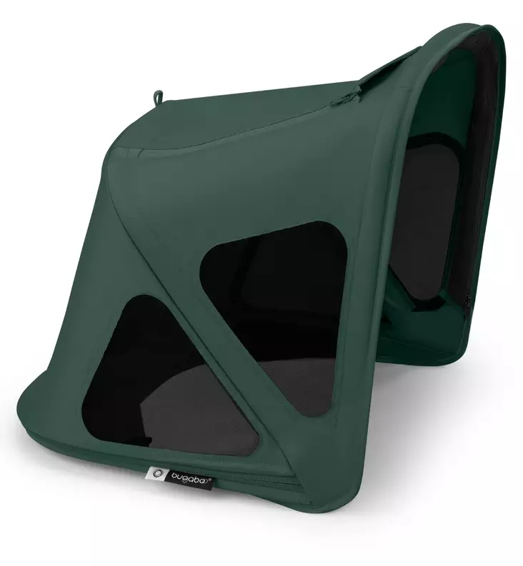 Bugaboo Fox5 Renew Breezy Kesäkuomu vaunuun ja rattaaseen fern green wauva - Vaunuverhot ja aurinkovarjot rattaisiin - 100221042 - 1
