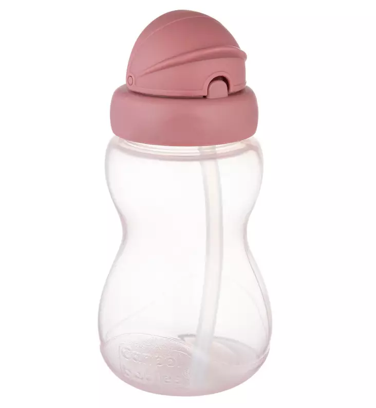 Canpol Babies Sporttimuki taitettavalla pillinokalla 270ml pinkki wauva - Lasten mukit, nokkamukit ja pillimukit - 56-109_pin2 - 1