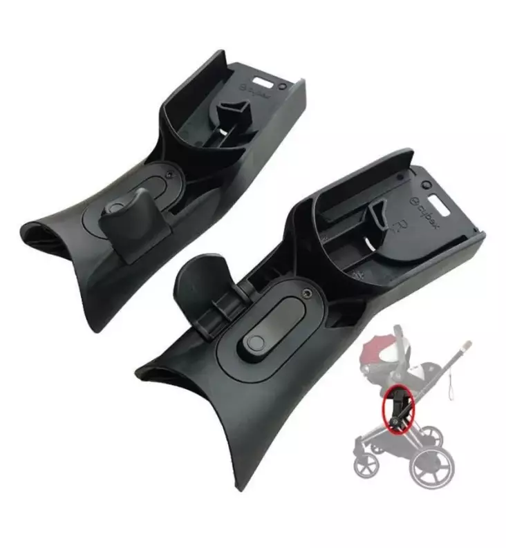 Cybex Priam 4 Adapterit turvakaukalolle ja vaunukopalle varaosa wauva - Lastenvaunujen ja -rattaiden adapterit - 521900272 - 1