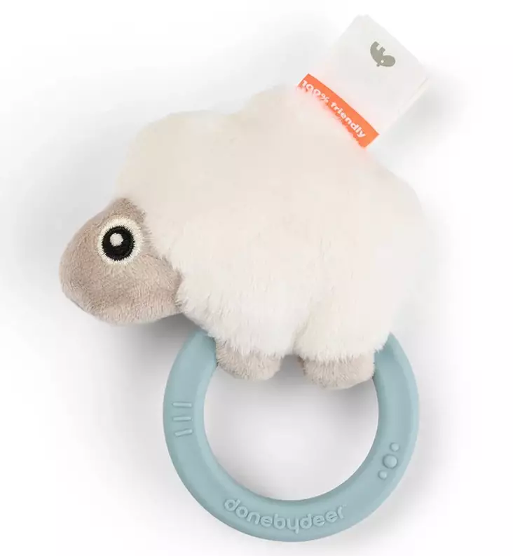 Done by Deer helistin/purulelu wauva - Pehmolelut ja helistimet - 4353802 - 1