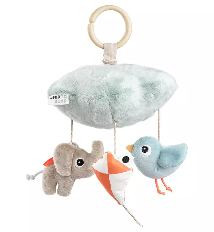 Done by Deer musiikkilelu soittolelu aktiviteettilelu wauva - Sänkymobilet ja soittolelut - 4253232 - 1