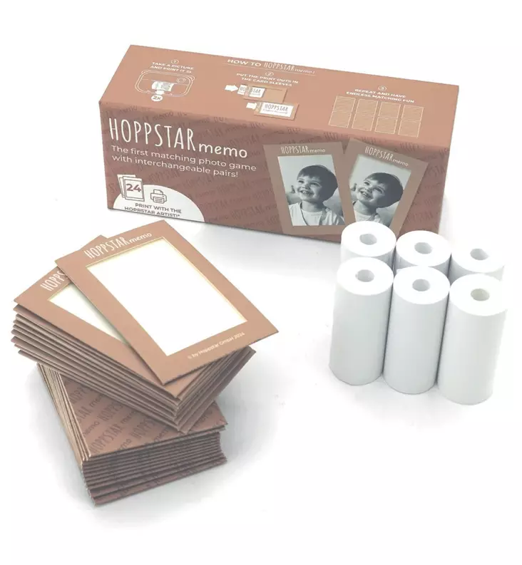 Hoppstar memo muistipeli omilla kuvilla wauva - Puuhalelut taaperoille - 12452 - 1