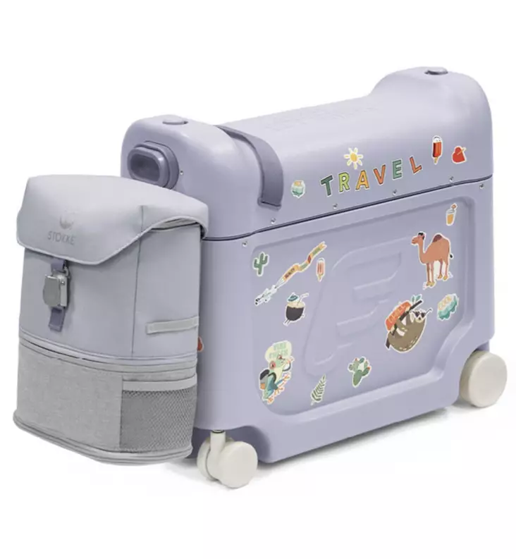 Stokke Jetkids bedbox lasten matkalaukku crew reppu Arctic Blue wauva - Stokke JetKids ja matkailu tuotteet - 681402 - 1