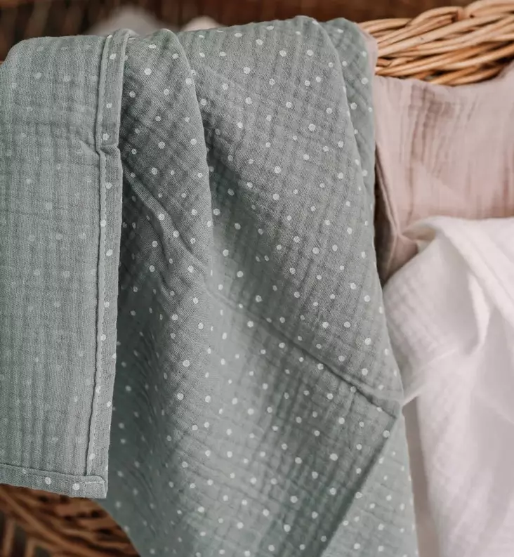 Unavaate kuvioharso dots sea green wauva - Harsot ja kuolalaput - 80082 - 1