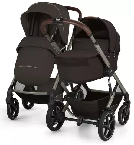 Cybex Talos S Lux Lastenvaunut chocolate brown wauva - Yhdistelmävaunut - 526001743 - 1