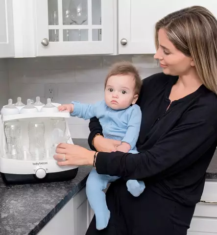Baby Brezza Superfast Sterilizer Dryer Sterilointilaite ja kuivain wauva - Rintapumput ja tarvikkeet - BRZ0083 - 1