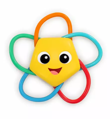 BabyEinstein_Soothing_Star_Purulelu_Teether_Colourful_Wauva_Tampere_Helsinki - Vaunu- ja aktiviteettilelut vauvoille - BE-16823 - 1