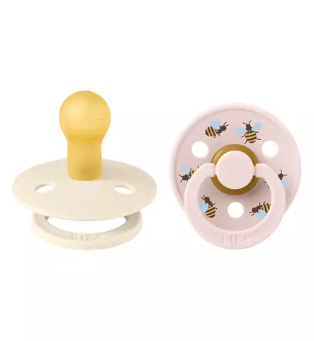 bibs_studio_collection_garden_bumblebee_ivory_mix_wauva - Tutit ja tuttinauhat - 12024103 - 2