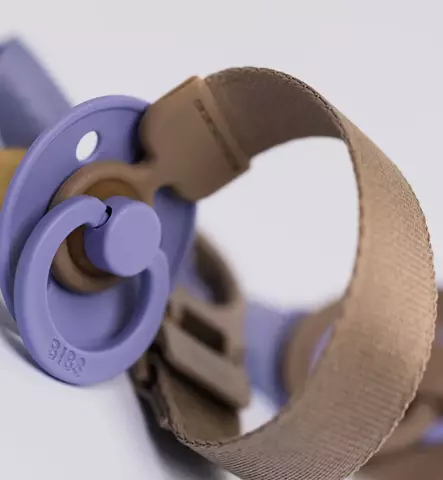 bibs tuttinauha clip loop dark oak wauva - Tutit ja tuttinauhat - 9501243 - 1