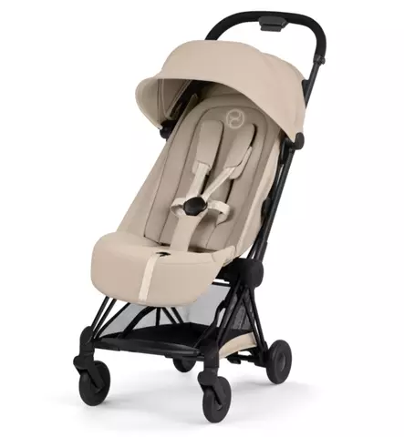 Cybex Coya Comfort Matkarattaat matt black cozy beige wauva - Matkarattaat - 526000153 - 1