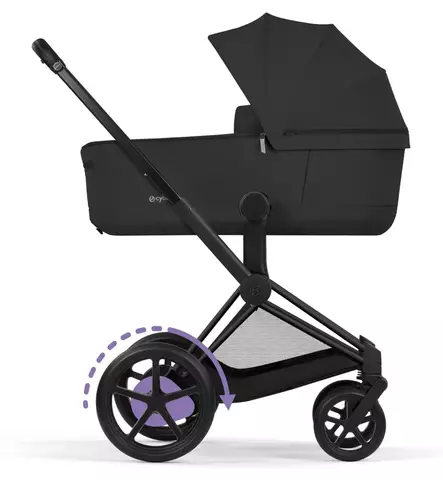 Cybex ePriam Sähköavusteiset Lastenvaunut matt black sepia black wauva - Yhdistelmävaunut - 526000053 - 1