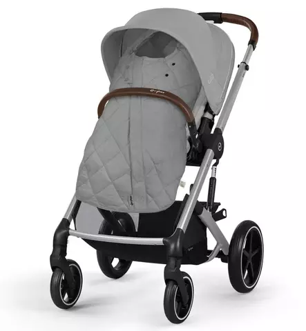 Cybex snogga lämpöpussi rattaaseen stone grey wauva - Lämpöpussit ja jalkapeitteet - 524001483 - 2