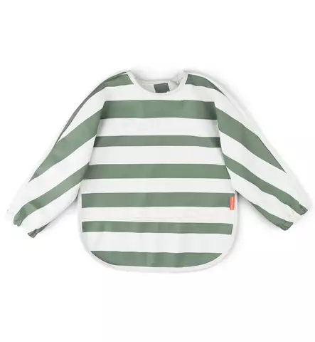 Done by Deer hihallinen ruokalappu stripes green wauva - Ruokalaput - 1353783 - 2