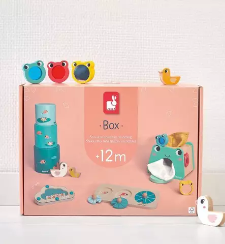 janod_leluboxi_1_vuotiaalle_wauva - Puuhalelut taaperoille - J04063 - 2